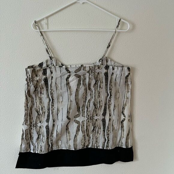 Kensie Women Draped Detail Tank Top size L - Picture 2 of 6